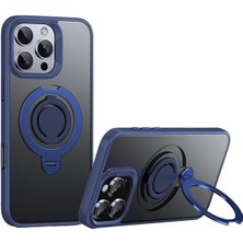 sbodurhome    iPhone 16 Pro Max Avatar 360 Dönen Magsafe Kapak - Lacivert