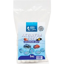 Aqua Magic Akvaryum Tuzu 1 kg | Stres Azaltıcı, Su Kalitesini Destekleyen