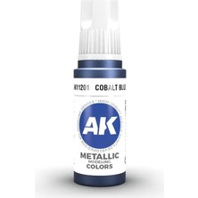 Ak Interactive 11201, 17 Ml. 3gen Cobalt Blue Maket Boyası