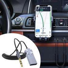 Hace Bazaar Araba Için Bluetooth Aux Alıcısı Wireless Araç Kiti (4887)