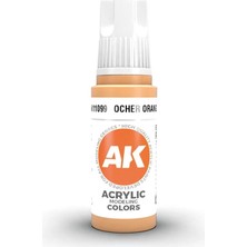 Ak Interactive 11099, 17 Ml. 3gen Ocher Orange Maket Boyası