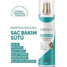 Canarino Embeauty Besleyici Keratin Kolajen Saç Bakım Sütü 200 ml
