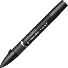 Winsor & Newton : Promarker Brush : Fırça Uçlu Markör Kalem : Black 030