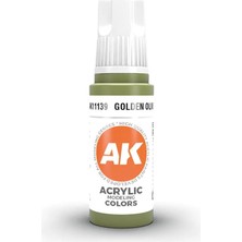 Ak Interactive 11139, 17 Ml. 3gen Golden Olive Maket Boyası