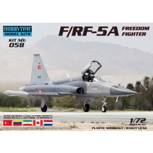 1/72 F/RF-5A Freedom Fighter Plastik Maketi, Ht 058