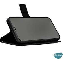Canarino Apple iPhone 13 Için Kılıf Delux Leather Wallet Siyah [iphone 13 ile Uyumlu Kılıf - Siyah]
