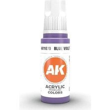 Ak Interactive 11070, 17 Ml. 3gen Blue Violet Maket Boyası
