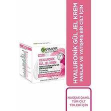 Canarino Hyaluronik Gül Jel Krem Parlak ve Yatışmış Bir Cilt Için Günlük Bakım Kremi (50 Ml)