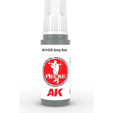 Ak Interactive 11426, 17 Ml. 3gen Grey Blue Figür Boyası