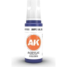 Ak Interactive 11180, 17 Ml. 3gen Imperial Blue Maket Boyası