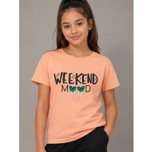 Essu Kız Çocuk Pamuk Penye Tshirt