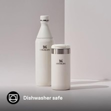 Canarino All Day Slim Soğuk Su Şişesi Termosu, 0.60 Litre, Krem