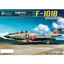 Kitty Hawk 80114, 1/48 F-101B (Voodoo) Plastik Maketi
