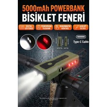 Ellante Acil Durumlar Için Hayati Set: El Feneri, Dijital Ekranlı Powerbank, Uzun Ömürlü Pil ve Kamp Lambası