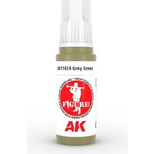 Ak Interactive 11424, 17 Ml. 3gen Grey Green Figür Boyası