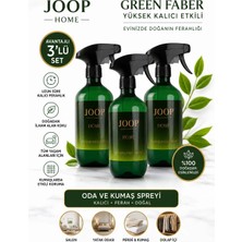 Joop Home Green Faber Oda ve Oto Parfümü Fresh Kalıcı Parfüm Etkisinde 3 Lü set