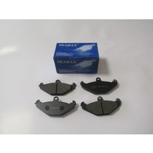 RENAULT SAFRANE- 92/96 ARKA FREN BALATASI (DİSK) (125,8X58,5X14,8) (BRAMAX)