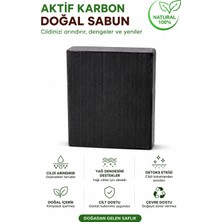White Diamond Doğal Aktif Karbon Sabunu Ciltte Oluşan Siyah Noktalar, Akne ve Yağlanma Karşıtı 100 gr x 3 Adet