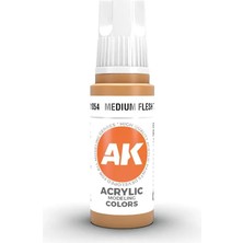 Ak Interactive 11054, 17 Ml. 3gen Medium Flesh Tone Maket Boyası