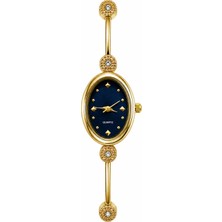Aybars Kadın Kol Saati, Çelik Kordon, Lacivert Kadran Quartz Analog Bilek Saati