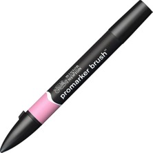 Winsor & Newton : Promarker Brush : Fırça Uçlu Markör Kalem : Rose Pink 168
