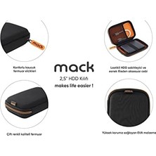 Canarino Mack MCC-4008 2.5 Hard Disk Kılıfı Siyah Turuncu