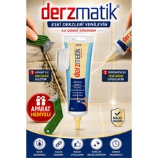 Ellante Krem Derz Dolgu 300 gr Seramik Fayans Derz Yenileme Tamir Dolgusu + Derz Kazıma Aparatı Hediyeli