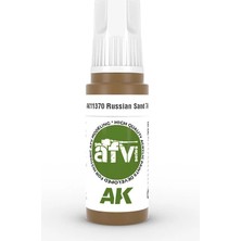 Ak Interactive 11370, 17 Ml. 3gen Russian Sand 7k Afv Maket Boyası