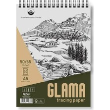 Schoellershammer Glama Tracing Paper Aydinger Eskiz Defteri 50-55 gr A5 30 Yaprak