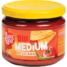 Poco Loco Orta Acılı Meksika Salsa Sosu 315 G (5'li Paket)