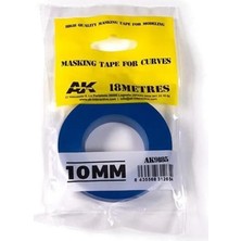 10MM.X18 Metre Flexible Maskeleme Bandı, Ak Interactive 9185