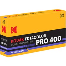 Kodak Ektacolor Pro 400 Renkli 120 Negatif Rulo Film, 5'li Paket Orta Format Professional Film