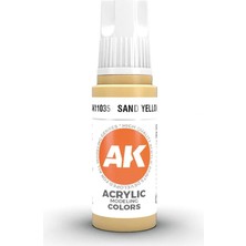 Ak Interactive 11035, 17 Ml. 3gen Sand Yellow Maket Boyası