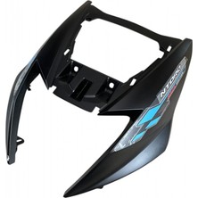 Motosvn Tvs Ntorq 125 Far Muhafaza Siyah Mavi Etiket