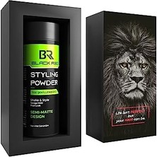 Canarino Black & Red Saç Şekillendirici Toz Wax Hacimli ve Yarı Mat Görünüm - Semi Toz Wax - 20G