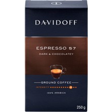 Davidoff Espresso 57 Dark & Chocolatey Öğütülmüş Kahve 250 G (4'li Paket)