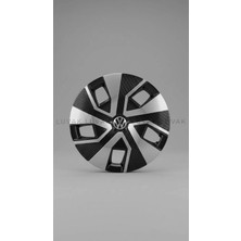 Luvak Volkswagen Golf Uyumlu Jantkapağı - 14 Inç - 1 Takım (4 Adet) - Çelik Görünümlü 1150R14