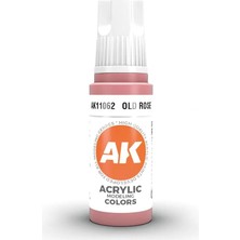 Ak Interactive 11062, 17 Ml. 3gen Old Rose Maket Boyası