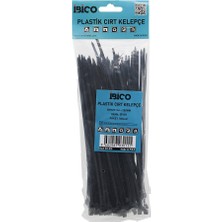 Go İthalat Siyah   3.6X200MM  Plastik Cırt Kelepçe  100PCS (5297)