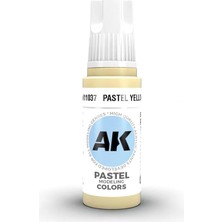 Ak Interactive 11037, 17 Ml. 3gen Pastel Yellow Maket Boyası