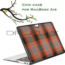 Canarino MACBOOK Air 13" Case Desenli Kılıf Eski 2016 Model