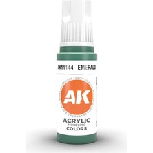 Ak Interactive 11144, 17 Ml. 3gen Emerald Maket Boyası