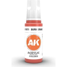 Ak Interactive 11079, 17 Ml. 3gen Burn Orange Maket Boyası