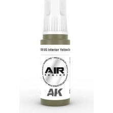 Ak Interactive 11859, 17 Ml. 3gen Us Interior Yellow Green Aircraft Maket Boyası