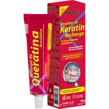 Novex Brezilya Keratini Durulanmayan Saç Kremi 80 G (6'li Paket)