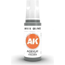 Ak Interactive 11019, 17 Ml. 3gen Graphite Maket Boyası