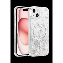 Royaleks Onegif Apple Iphone 14 Misk Simli Magsafe Kapak - Desen 2