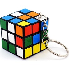 Hereveoyuncak Nostaljik Zeka Küpü Sihirli Mini Rubik Anahtarllık