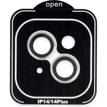 sbodurhome    iPhone 14 Pvd Metal Kamera Lens - Gümüş