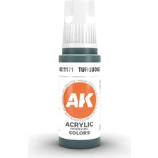 Ak Interactive 11171, 17 Ml. 3gen Turquoise Maket Boyası
